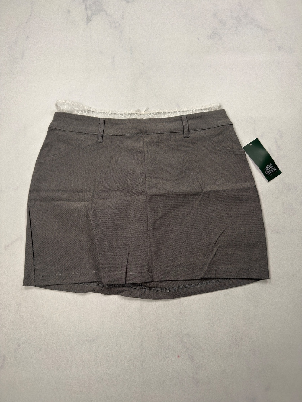 Wild Fable Skort Gray Utility Casual Streetwear - Womens M NWT